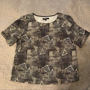 Madewell Batik Top printed